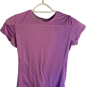Nike Women's Short Sleeve Purple Tee